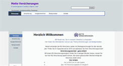 Desktop Screenshot of makler-mette.de