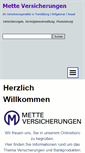 Mobile Screenshot of makler-mette.de