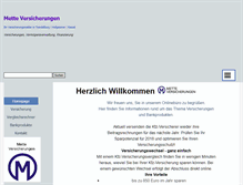 Tablet Screenshot of makler-mette.de